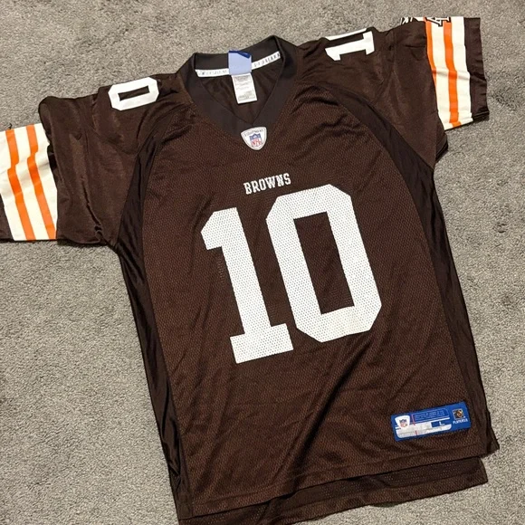Browns Football Jersey #10 Quinn - Picture 1 of 4
